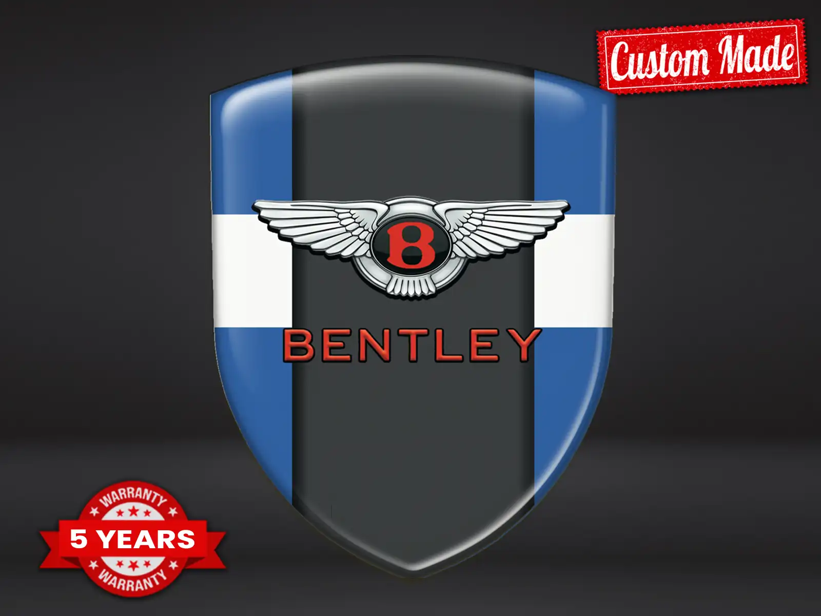 Bentley Vinilos Auto Universales Estrella Estilo Minimalista